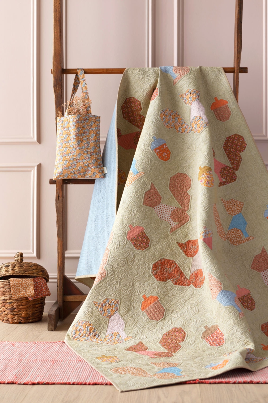 Tilda Patchwork Stoff Baumwolle - Creating Memories - Frida Brown